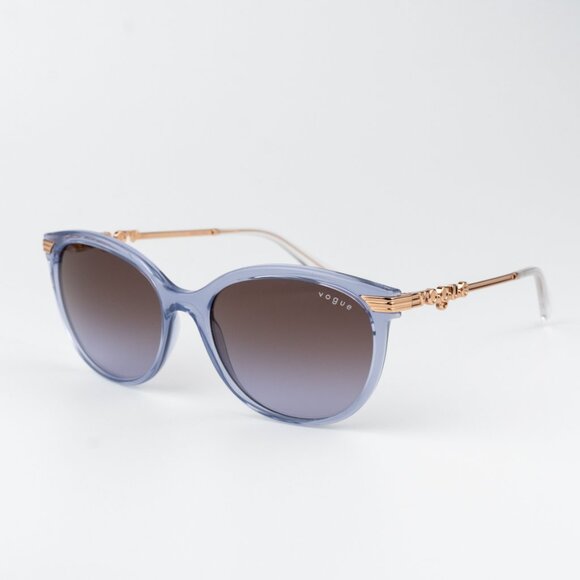 Vogue Women Sunglasses Purple Violet Brown Gradient Cat Eye VO5460S BRAND NEW - Picture 1 of 8